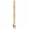 Ekena Millwork Portland Rough Sawn Timber Gable Bracket, Douglas Fir, 96"W x 60"H x 4"D x 4"F, 15/12 Pitch GBW096X60X0404POR00RDF - alternate 2